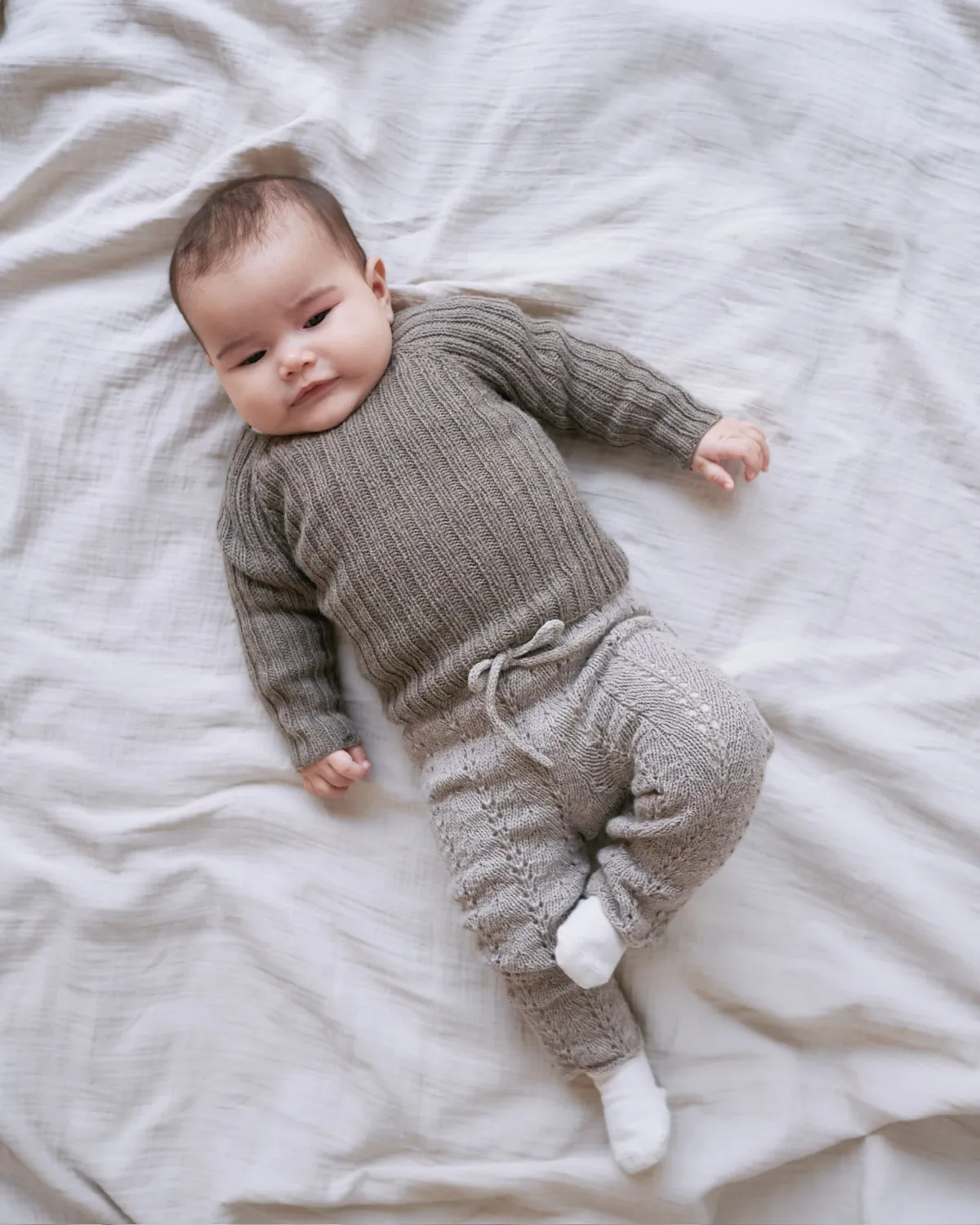 Knitting for Olive Olives Tiny Rib Strickanleitung Deutsch Baby