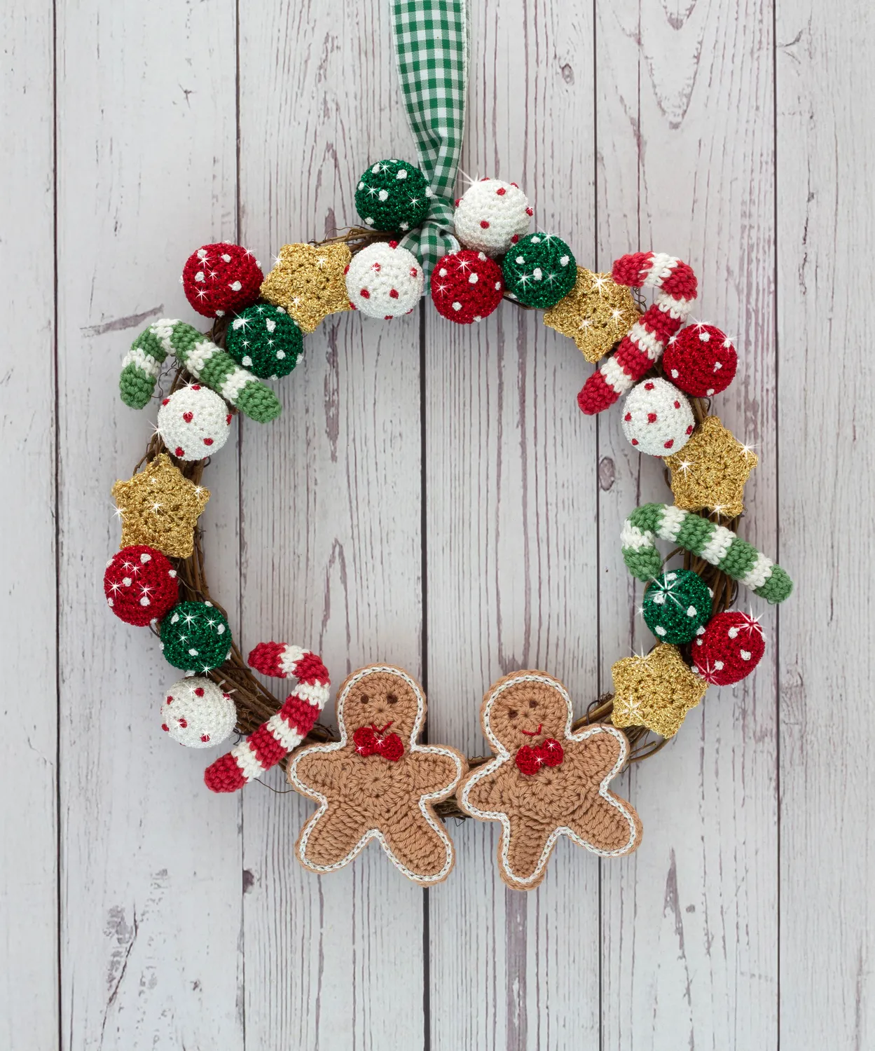 Anchor Crochet Metallic Weihnachten Häkelbuch 18 Anleitungen