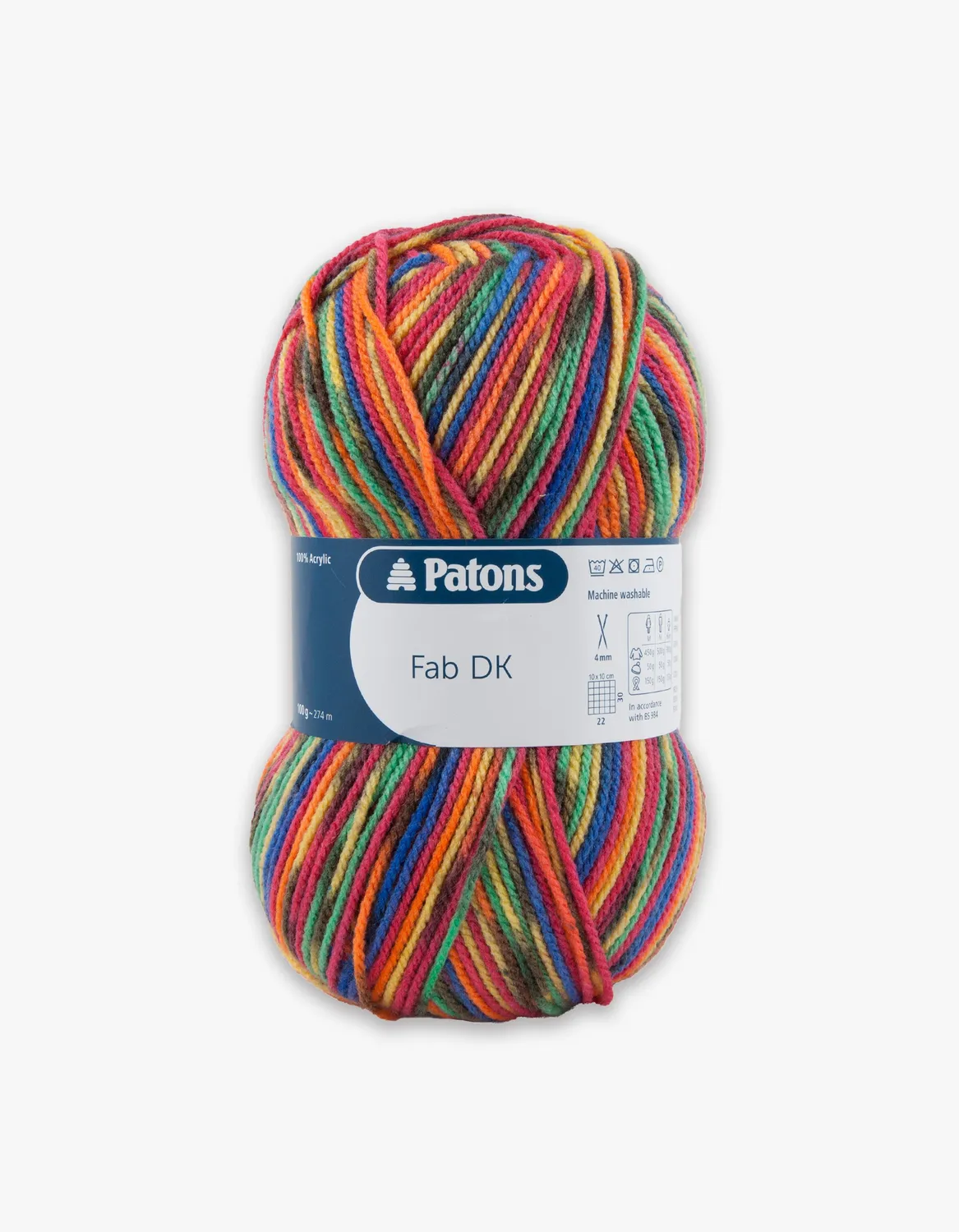 Patons Fab DK Wolle 100g 274m pflegeleicht