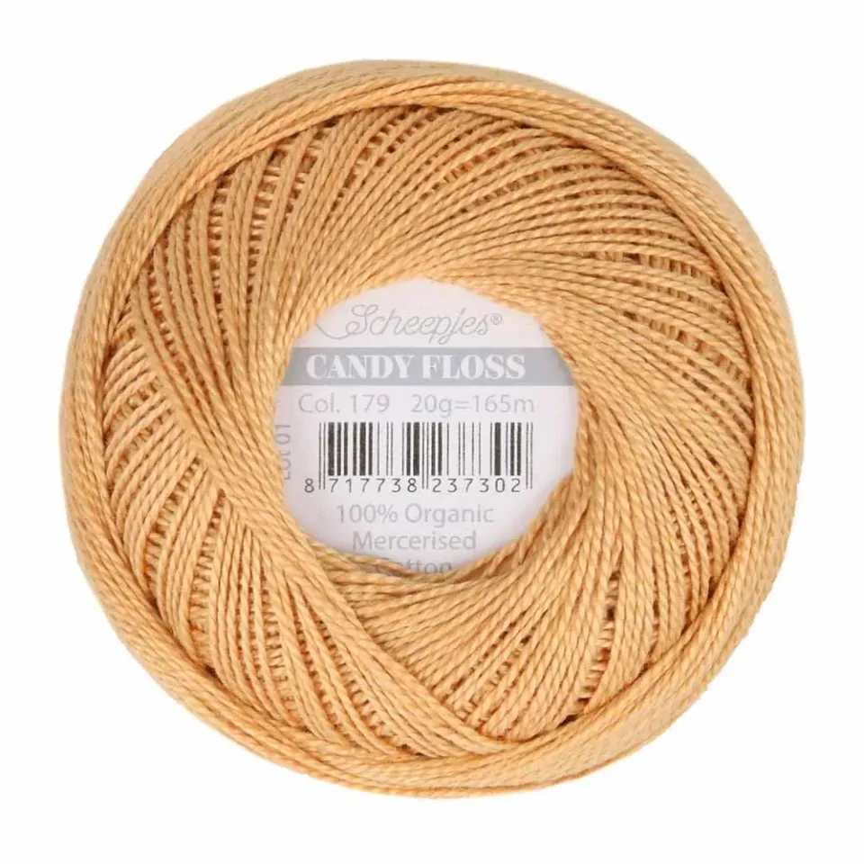 Scheepjes Candy Floss 179 Topaz Baumwollgarn 20g Bio