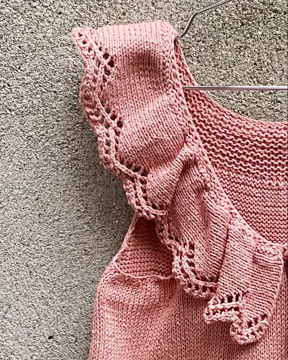 Knitting for Olive Angel Dress Strickanleitung Kleid Deutsch ärmellos
