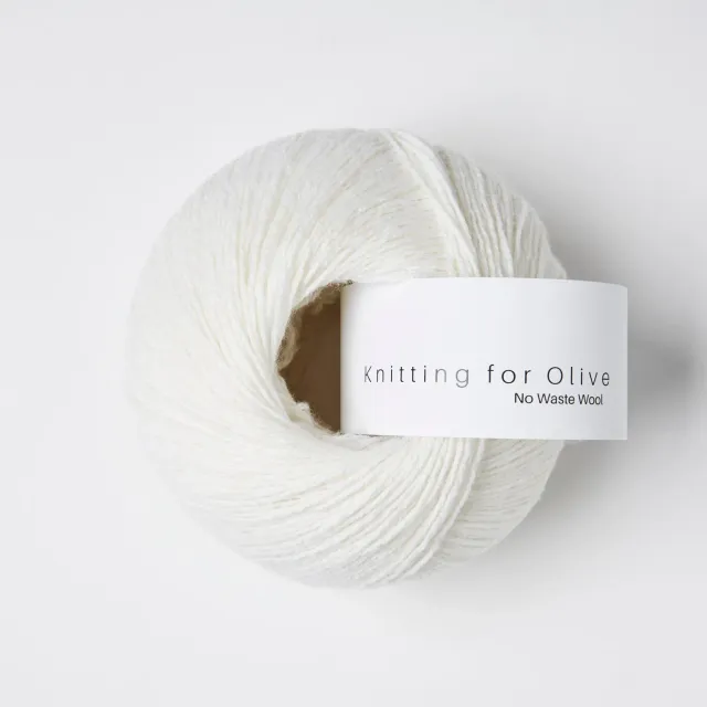 Knitting for Olive No Waste Wool Wolle Creme Recycling