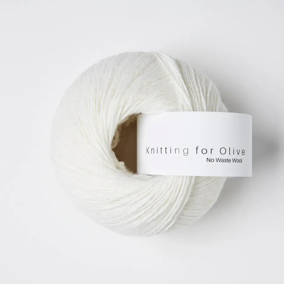 Knitting for Olive No Waste Wool Wolle Creme Recycling