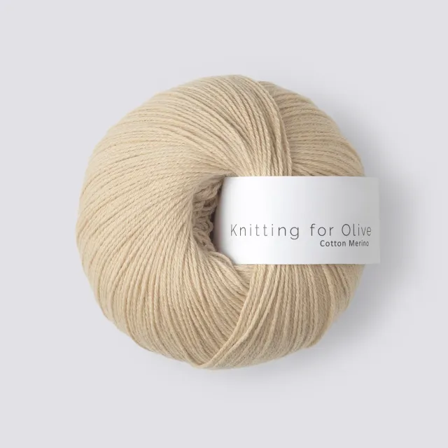 Knitting for Olive Cotton Merino Wolle Wheat 50g