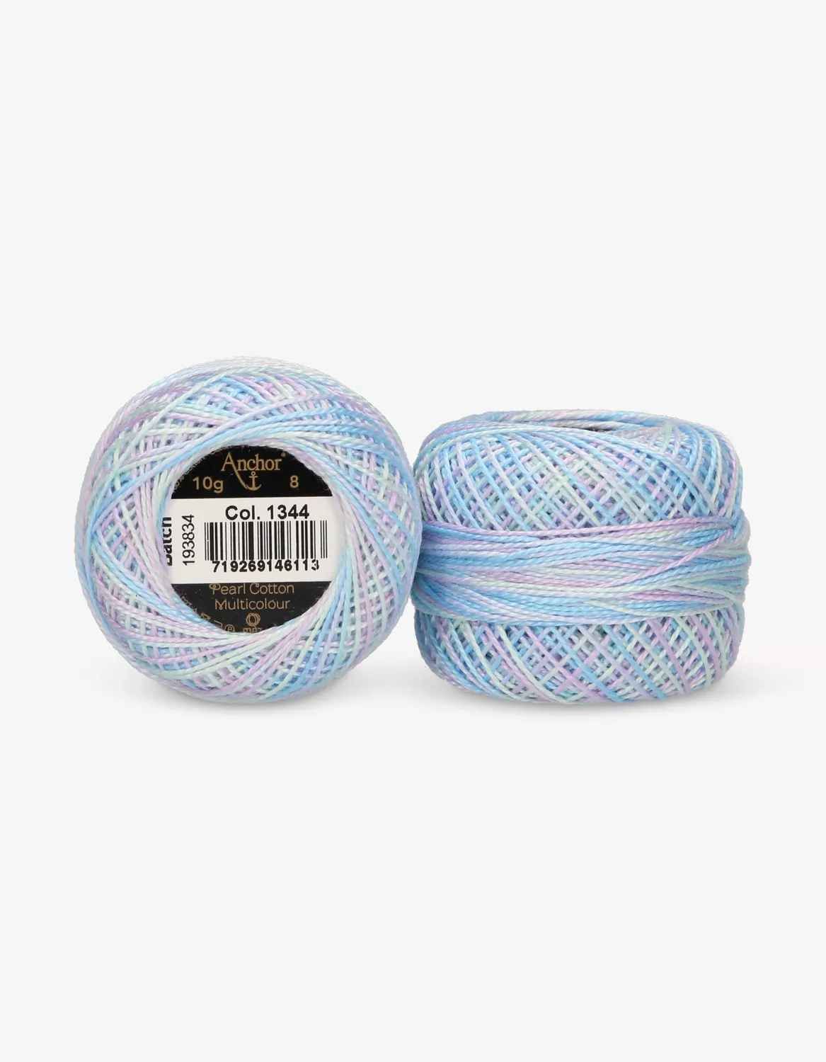 Anchor Pearl Cotton Multicolour 8 Stickgarn Stärke 8 mehrfarbig