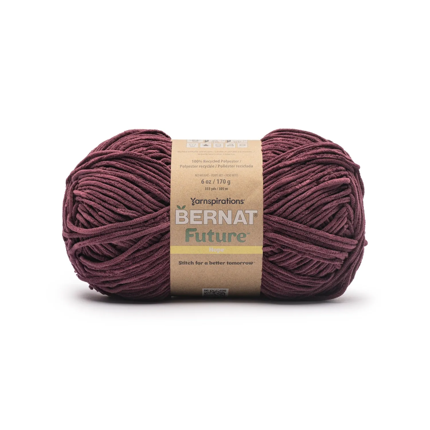 Bernat Future Hope Chenillegarn 170g Worsted plüschig