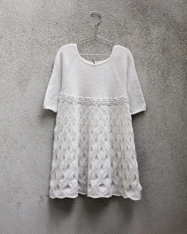 Knitting for Olive Noelle Dress Strickanleitung Kleid 1-8 Jahre