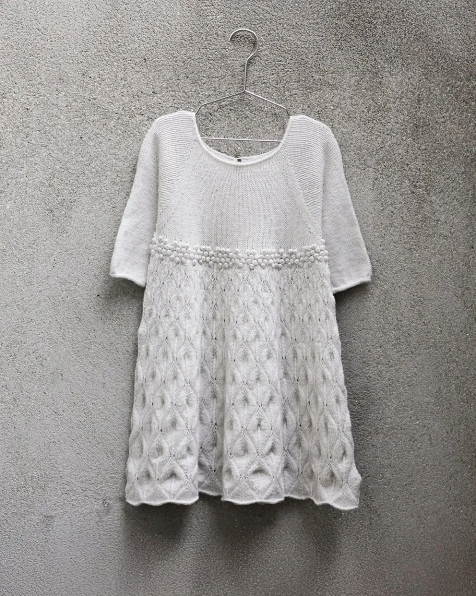 Knitting for Olive Noelle Dress Strickanleitung Kleid 1-8 Jahre