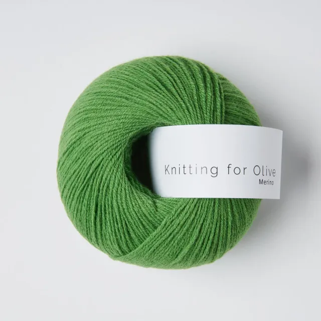 Knitting for Olive Merino Wolle Clover Green grasgrün