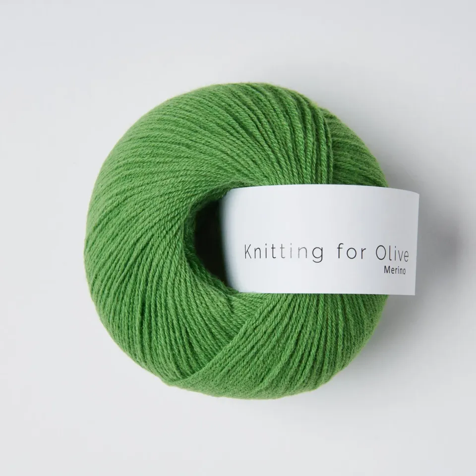 Knitting for Olive Merino Wolle Clover Green grasgrün