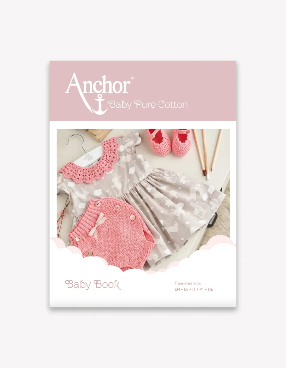 Anchor Baby Pure Cotton Anleitungsbuch Baby 25 Projekte