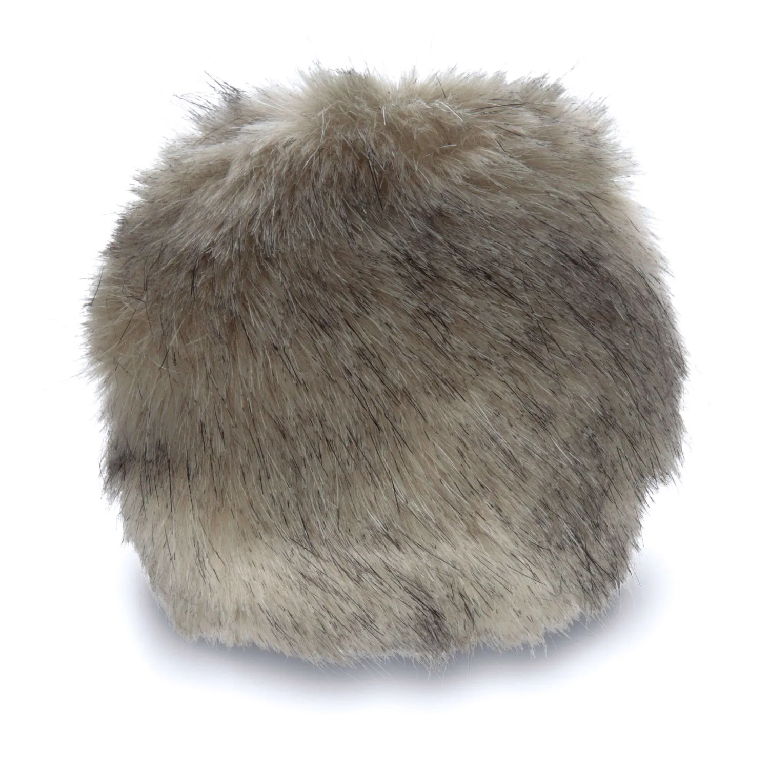 Bernat Faux Fur Pompom Weiß White Rabbit Fellbommel
