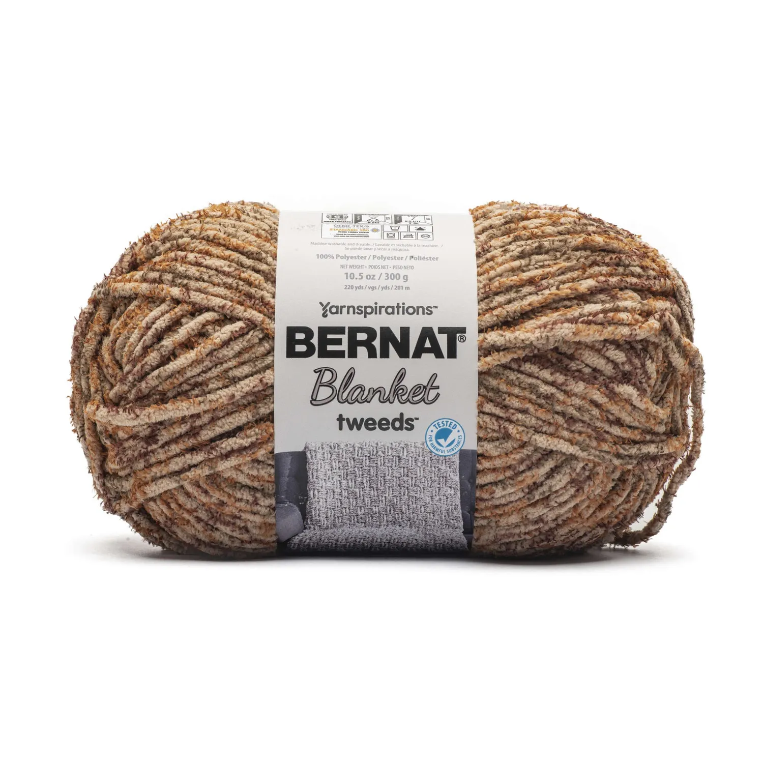 Bernat Blanket Tweeds Chenillegarn 300g Super Bulky