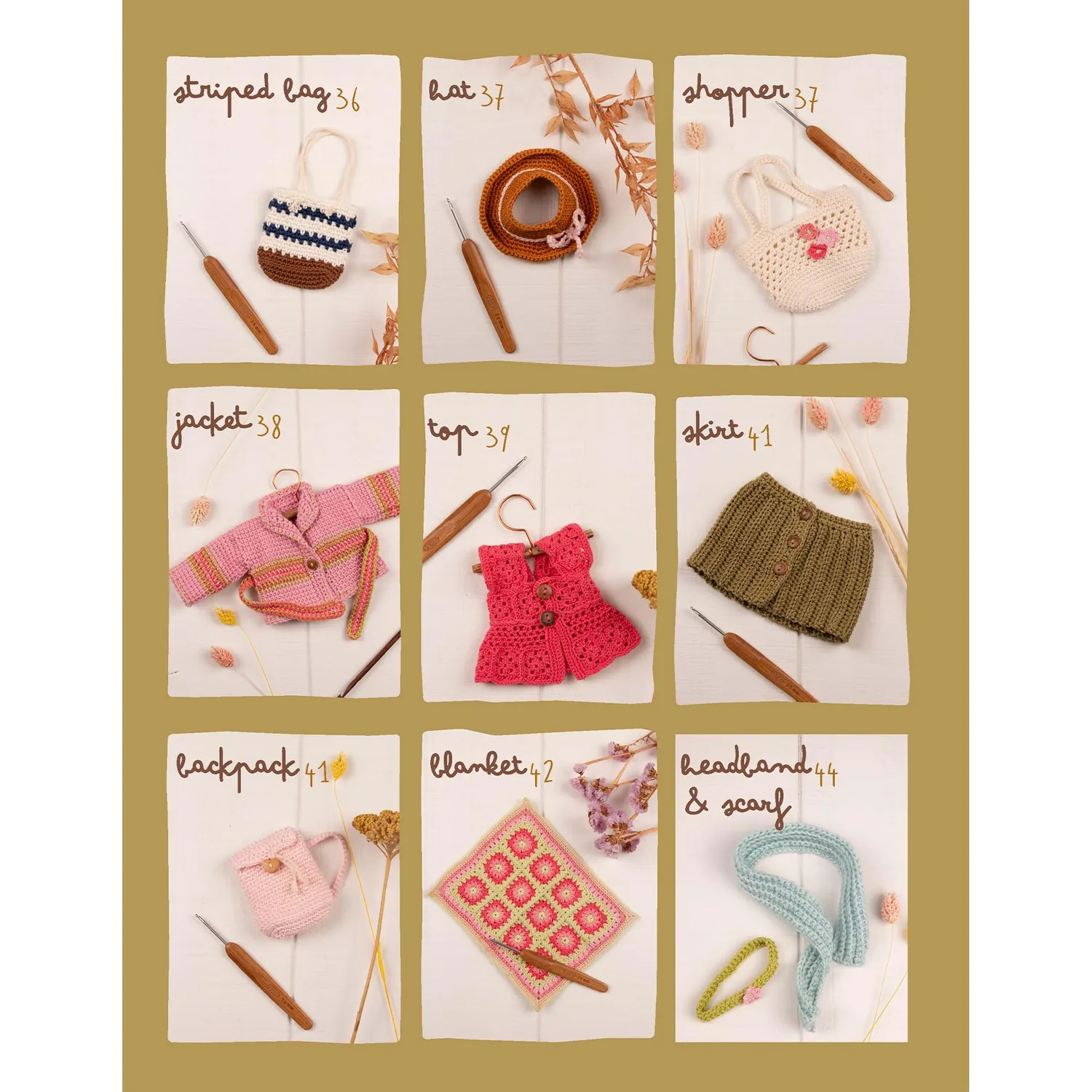Scheepjes Rabbit Deer Mouse Strickbuch Tiere