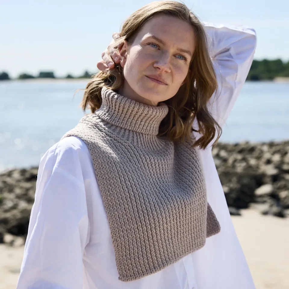 Rosy Green Wool Kalmte Strickanleitung Halswärmer 3 Größen