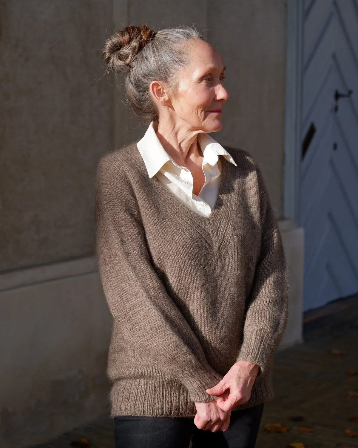 Knitting for Olive Darjeeling Sweater Strickanleitung 1-6 oversize