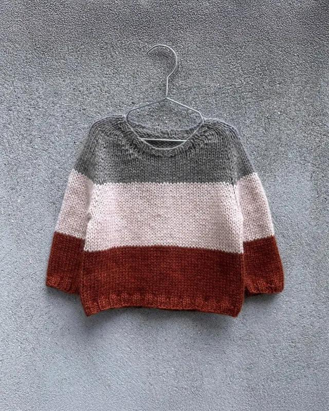 Knitting for Olive Alice Sweater Kids Strickanleitung deutsch 1-14 J