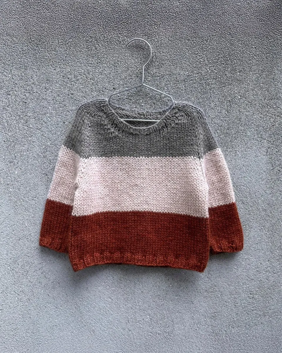 Knitting for Olive Alice Sweater Kids Strickanleitung deutsch 1-14 J