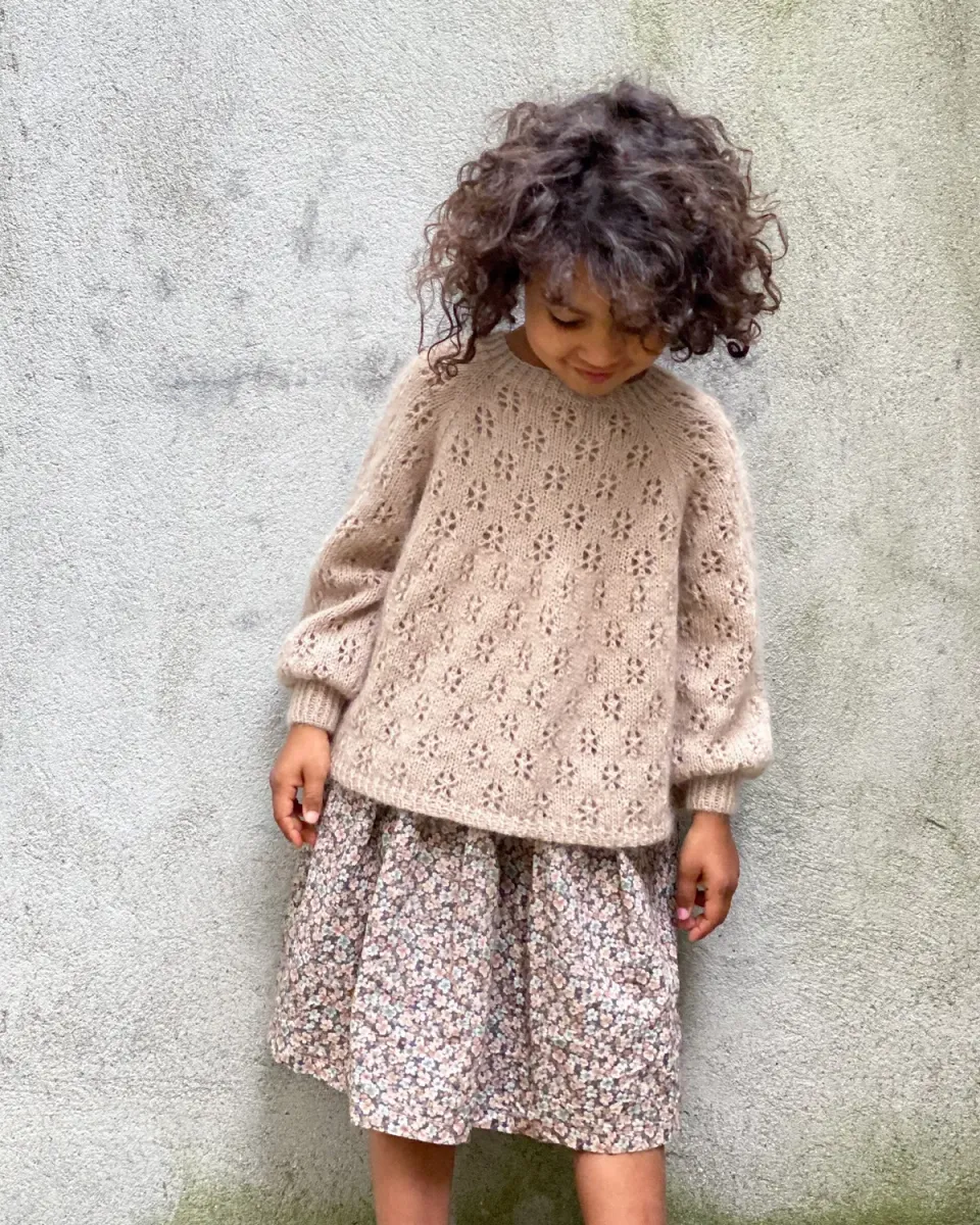 Knitting for Olive Pizza Pullover Strickanleitung 1-8 Jahre