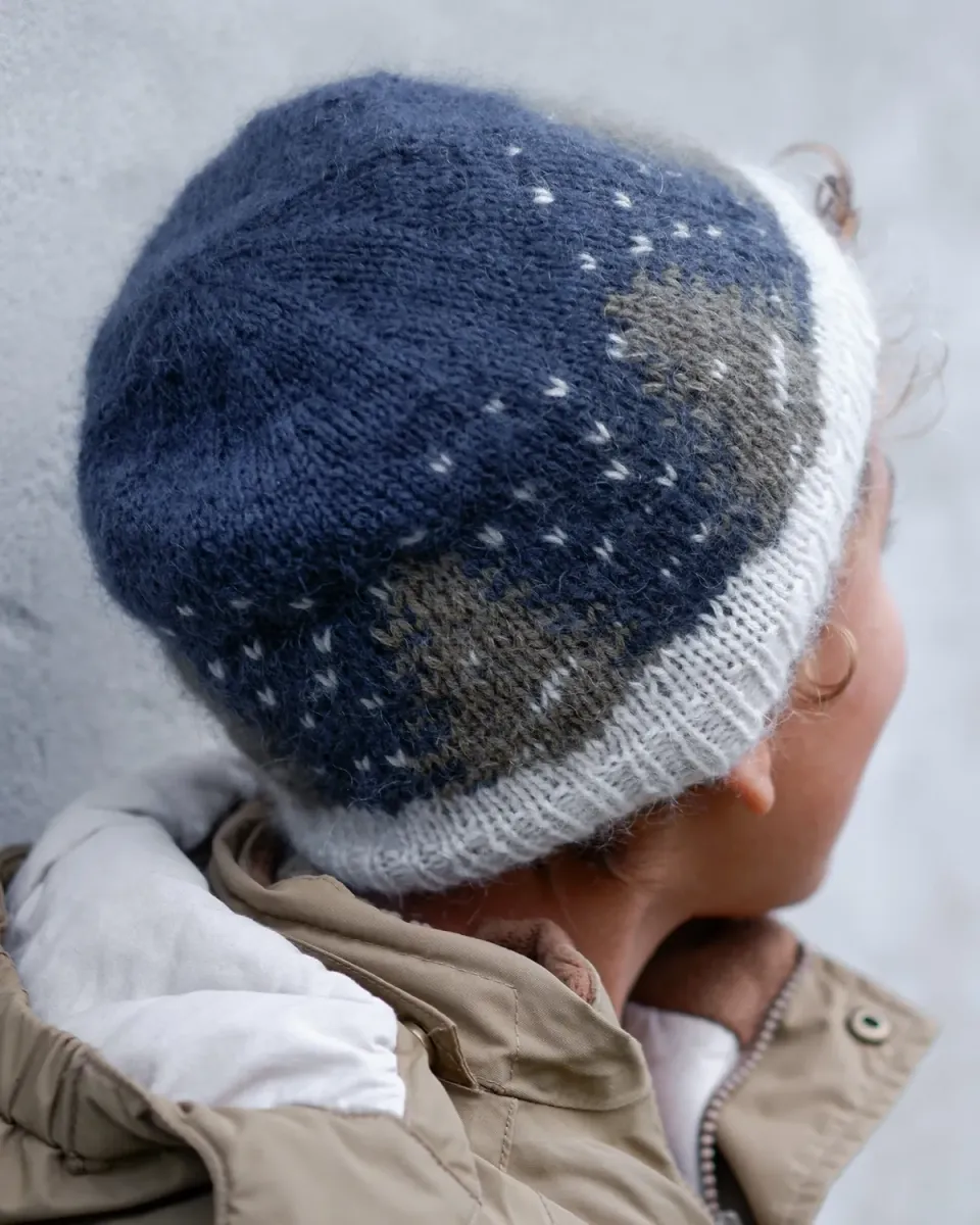 Knitting for Olive Snow Beanie Strickanleitung Deutsch