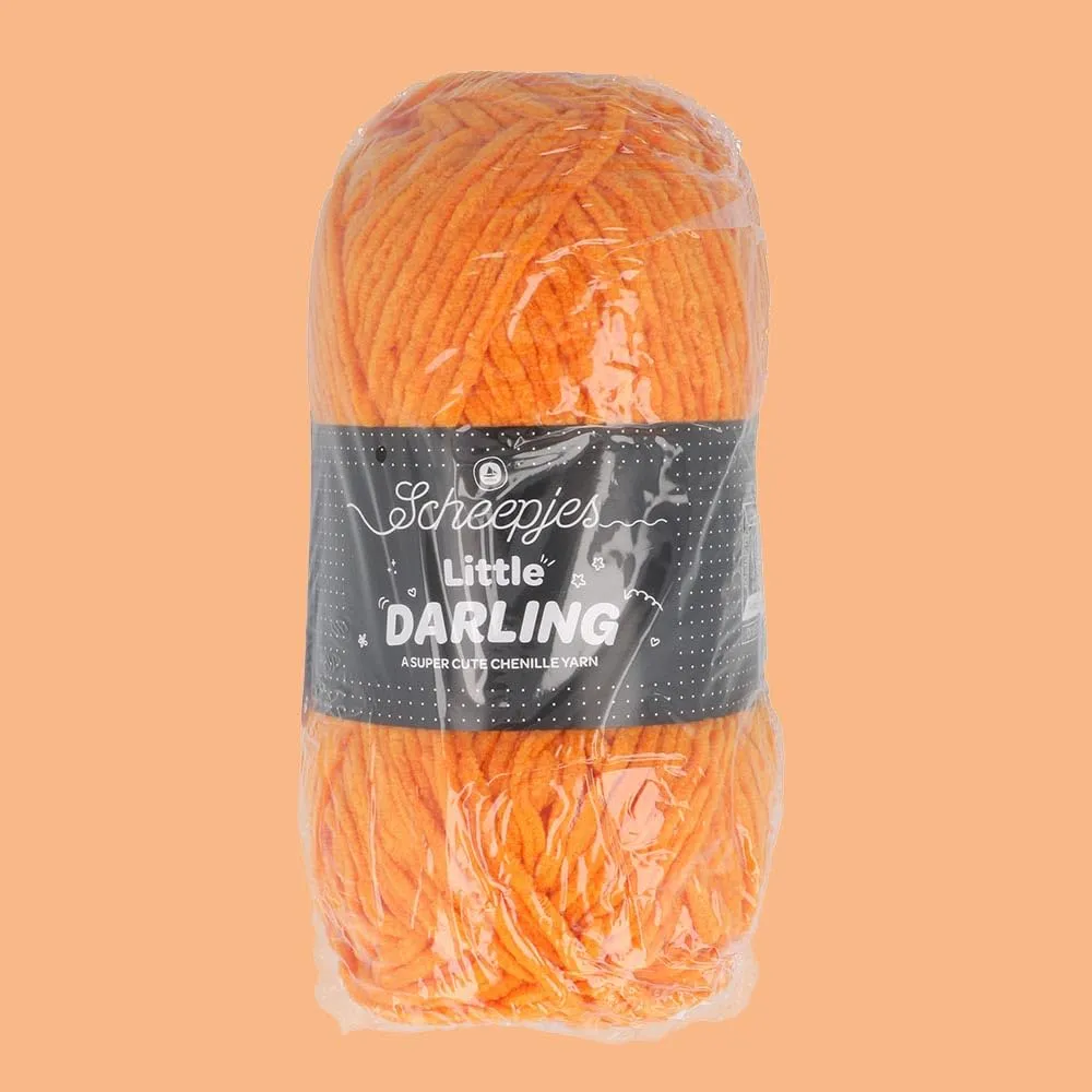 Scheepjes Little Darling Garn 50g 403 Kürbis orange