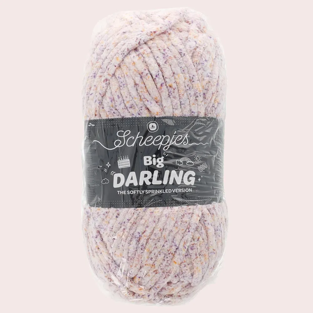 Scheepjes Big Darling Sprinkled Garn 02 Sunset 150g