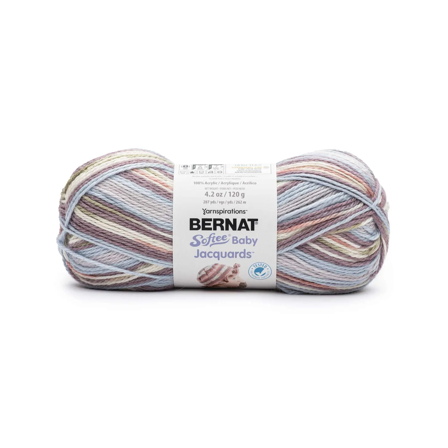 Bernat Softee Baby Jacquards Babywolle Selbstmusternd
