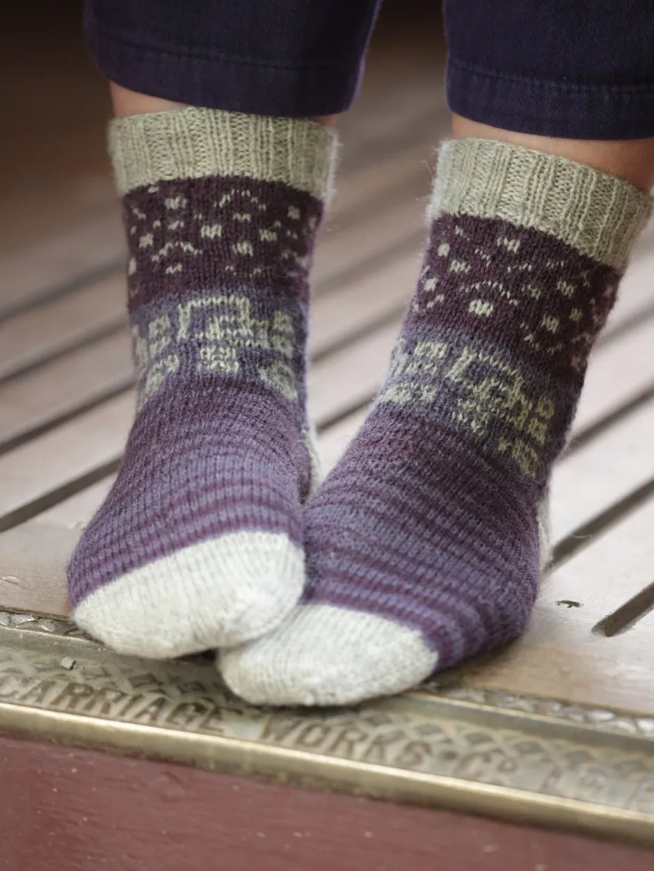 John Arbon Pic'n'Vic Socken Strickkit Exmoor Sock