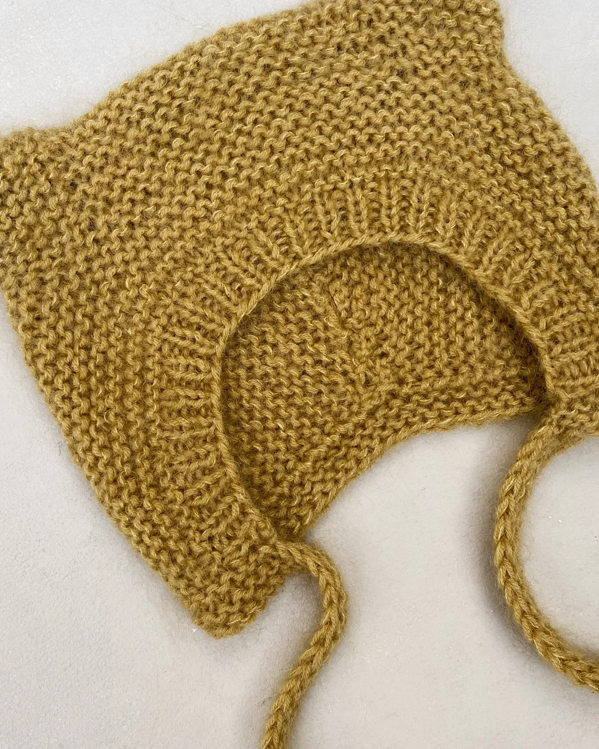 Knitting for Olive Rail Bear Bonnet Anleitung Bärenmütze Baby