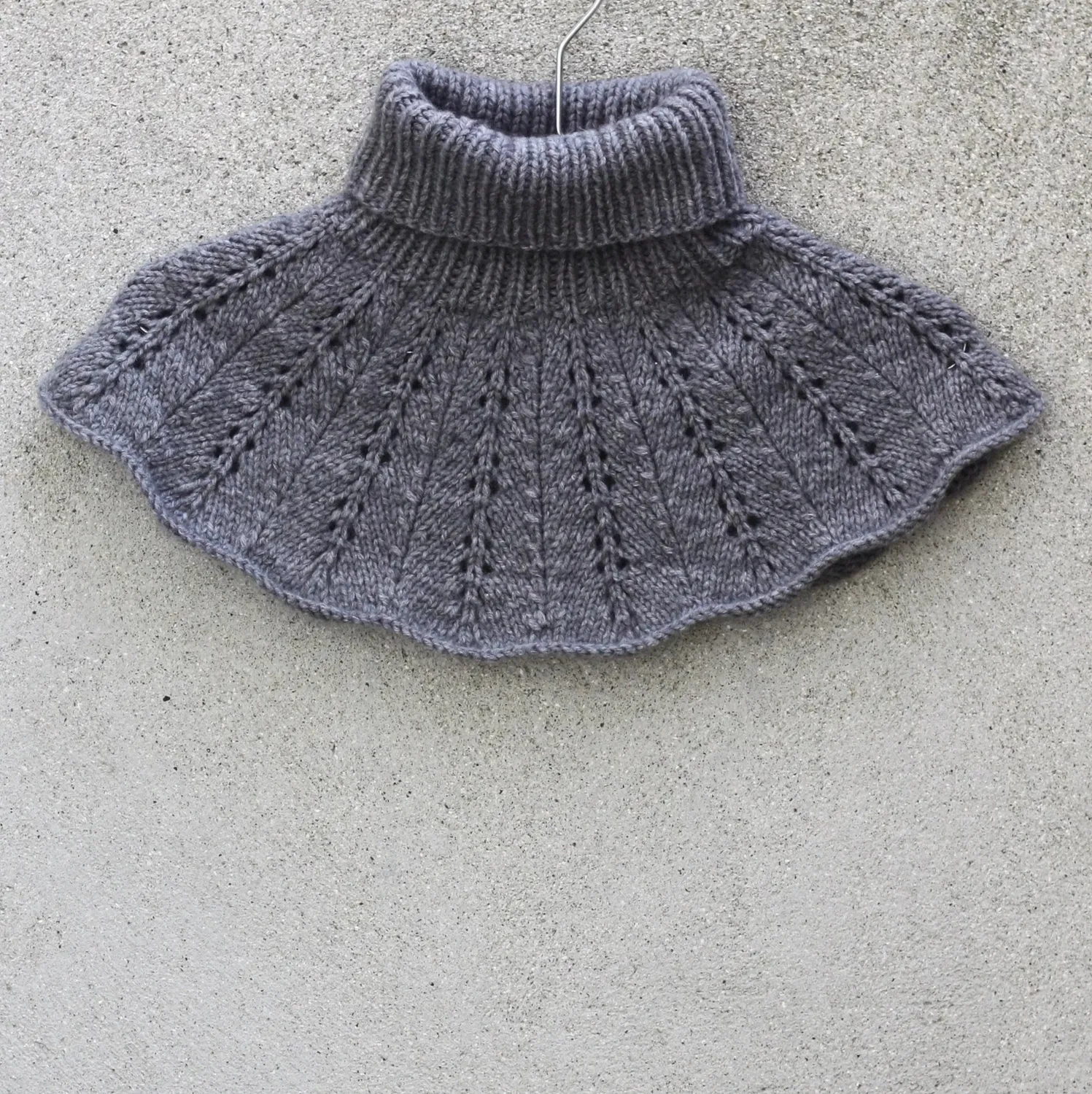 Knitting for Olive Fern Collar Strickanleitung Deutsch Loop