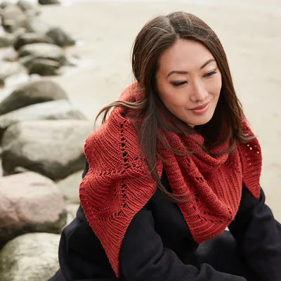 Rosy Green Wool Ating Tuch Strickanleitung Download Lochmuster