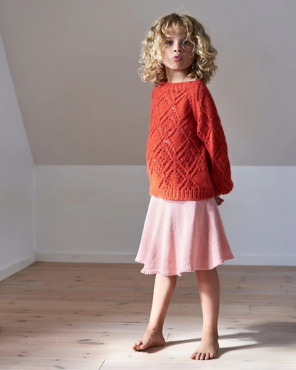Knitting for Olive Olive's Swing Skirt Strickanleitung Deutsch Rock