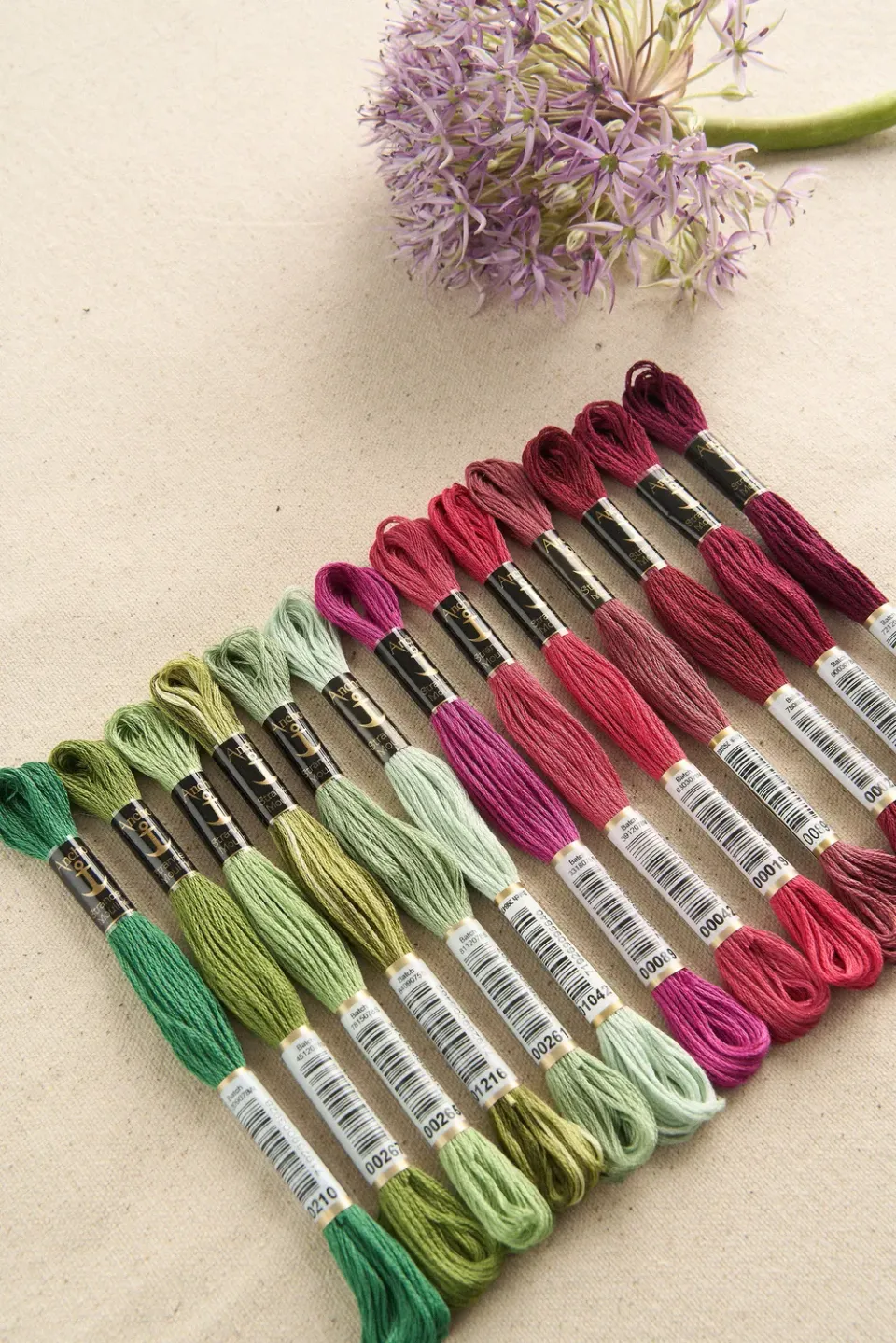 Anchor Garden Palette Crimson Stickgarn-Set 13 Stränge