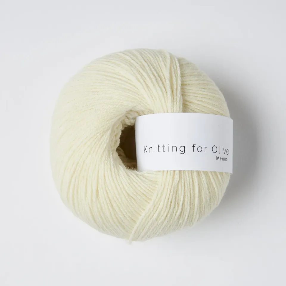 Knitting for Olive Merino Wolle Elderflower 50g hellgelb