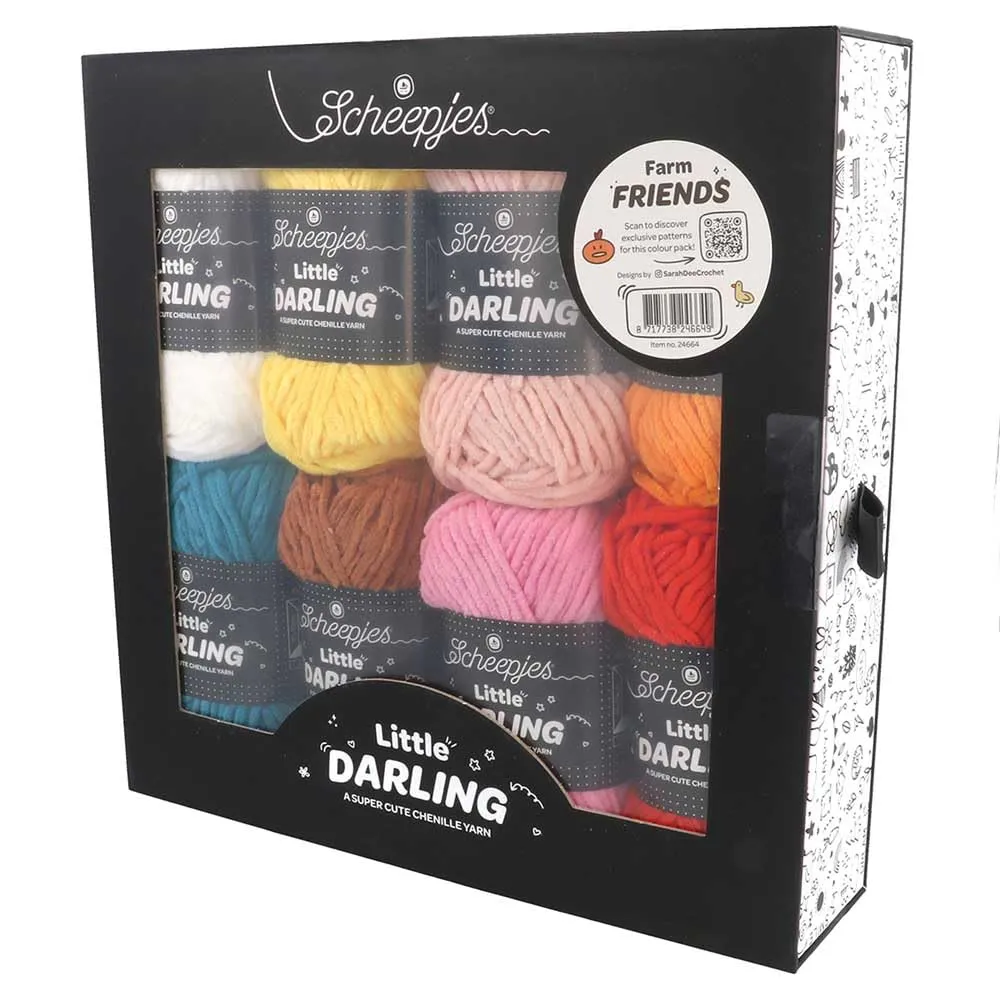 Scheepjes Little Darling Farm Friends Set 8x25g