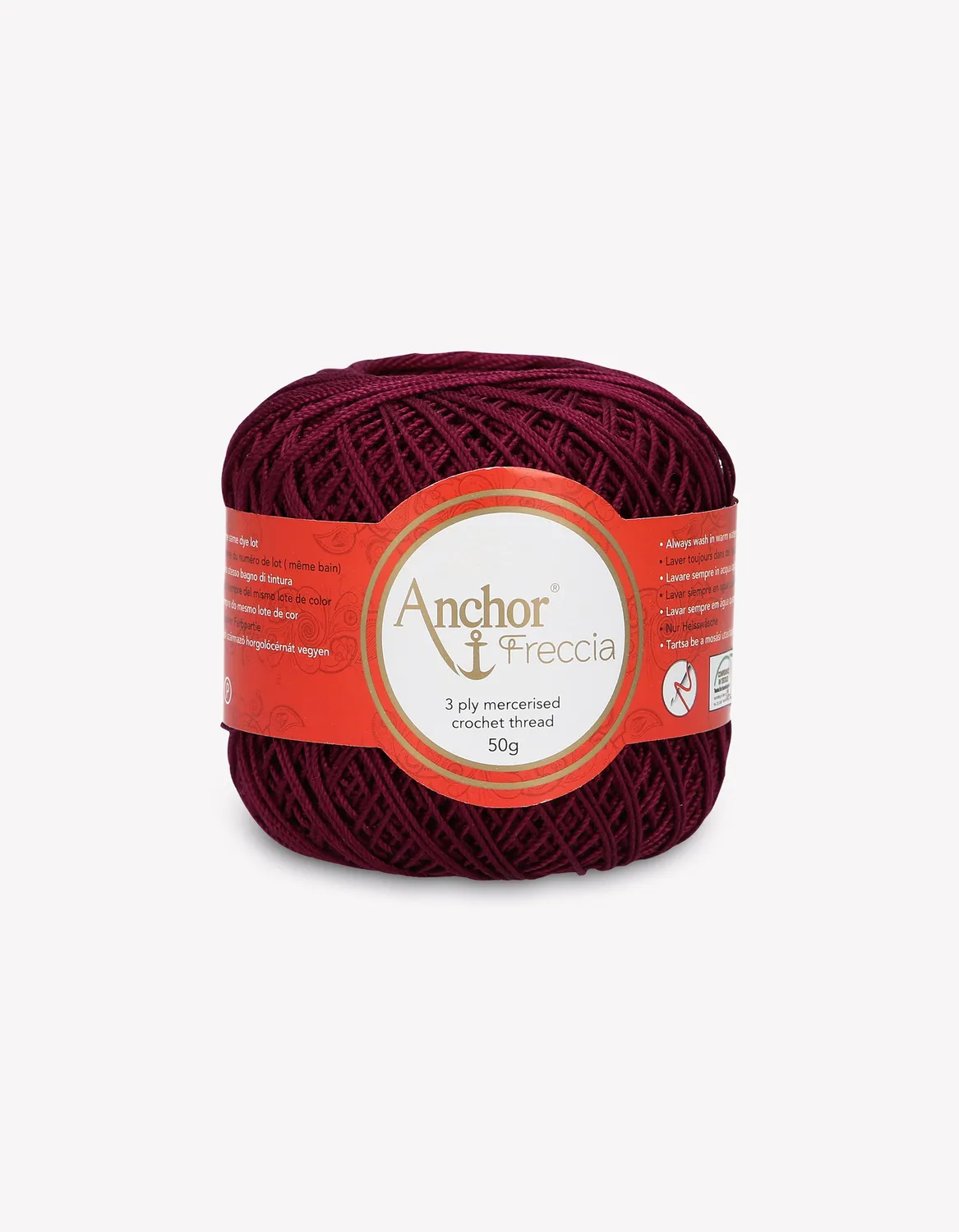 Anchor Freccia 6 Häkelgarn 50g Baumwolle mittelfein