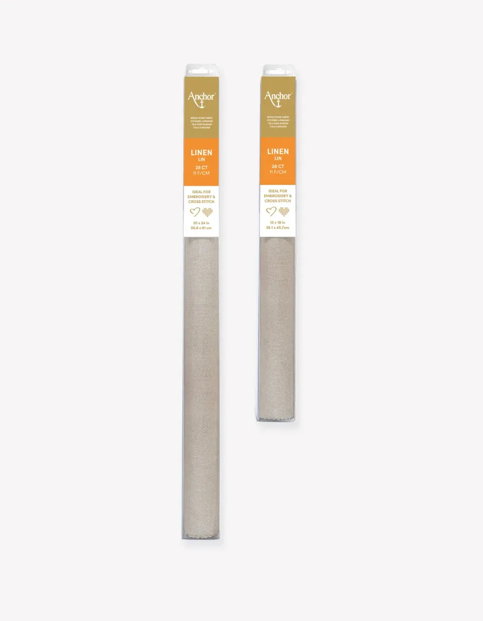 Anchor Linen Stickstoff Leinen natur 28 Count Small