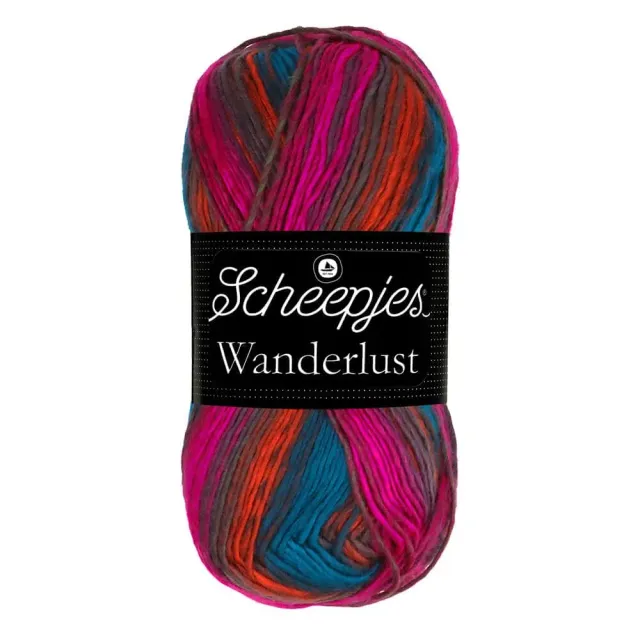Scheepjes Wanderlust 458 Las Vegas Acrylgarn 100g bunt