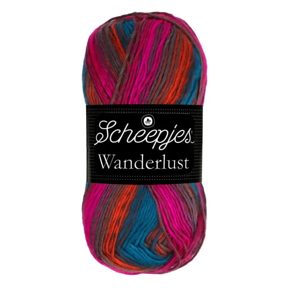 Scheepjes Wanderlust 458 Las Vegas Acrylgarn 100g bunt