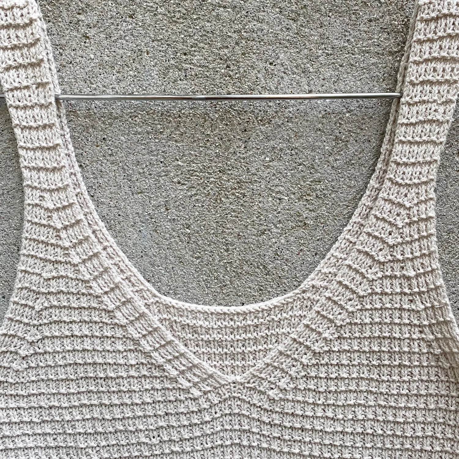 Knitting for Olive Palma Top Anleitung Sommertop deutsch