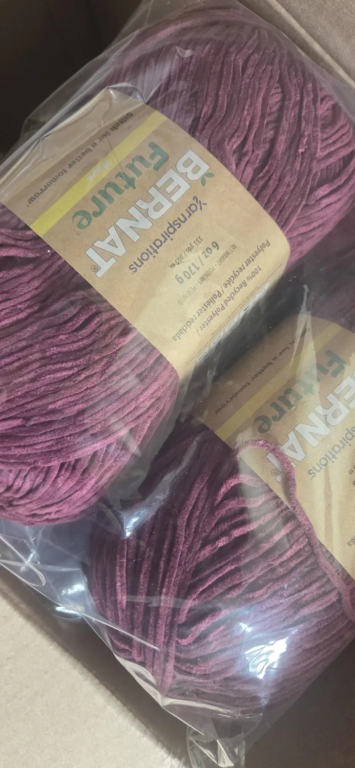 Bernat Future Hope Chenillegarn 170g Worsted plüschig