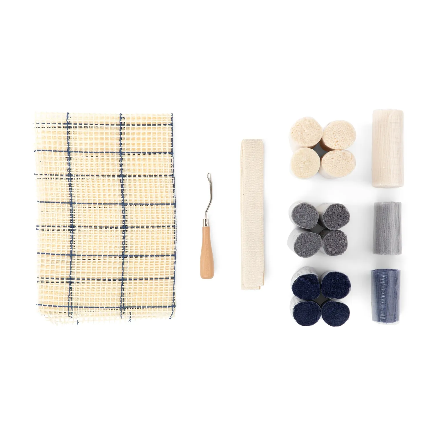 Bernat Latch It Kit Boho Knüpfset Teppichbild