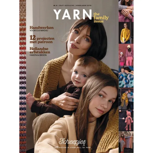 Scheepjes YARN Bookazine 18 The Family Issue Heft NL Familie