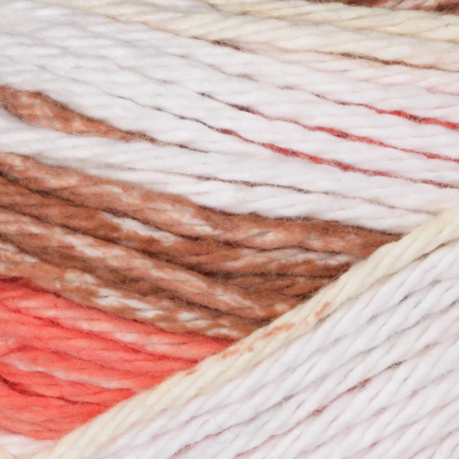 Bernat Handicrafter Cotton Stripes Baumwollgarn Pinky Stripes Spültuch