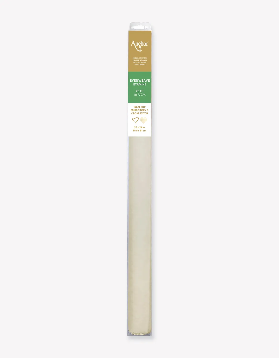 Anchor Evenweave Stickstoff Ecru Small 25 Count
