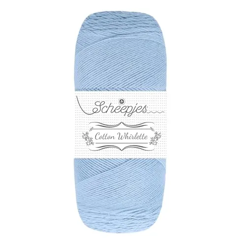 Scheepjes Cotton Whirlette 811 Bobbel Macaron Blau 100g