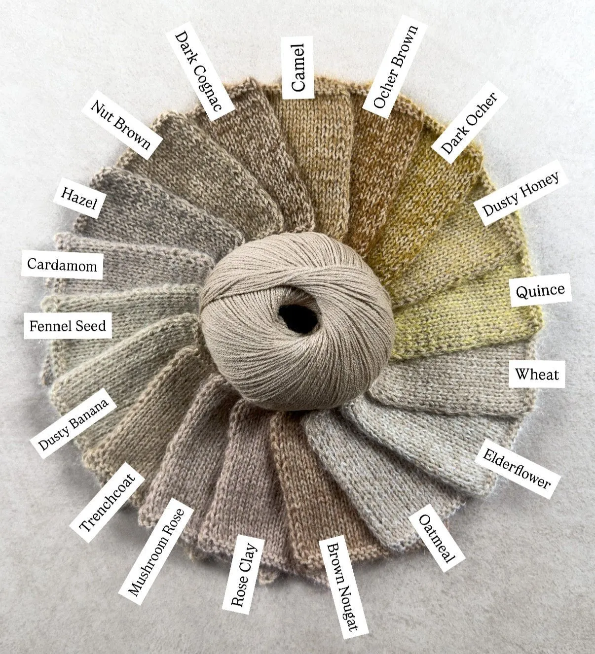 Knitting for Olive Merino Trenchcoat Wolle beige 50g