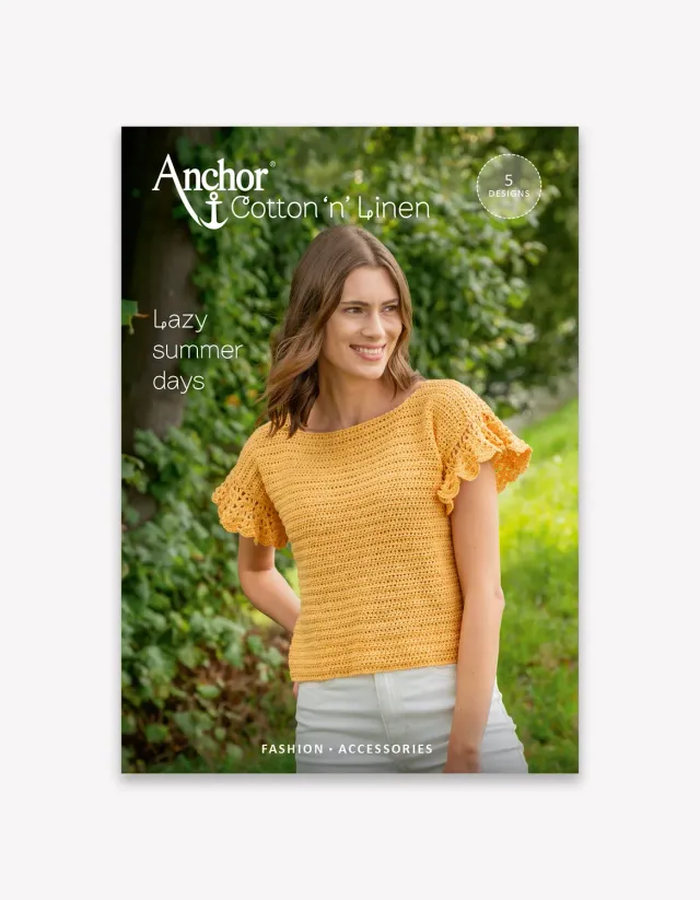 Anchor Cotton n Linen Lazy Summer Days Heft 5 Anleitungen