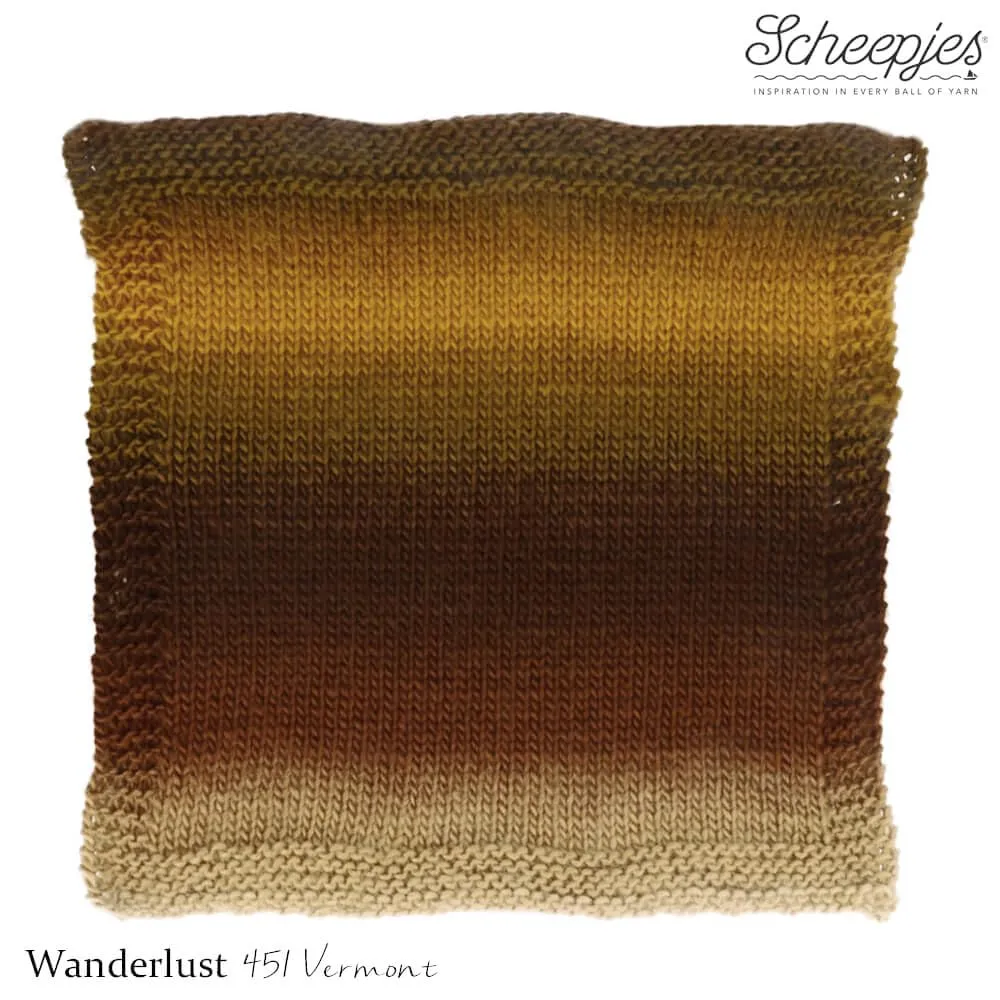 Scheepjes Wanderlust 451 Vermont Garn 100g Acryl