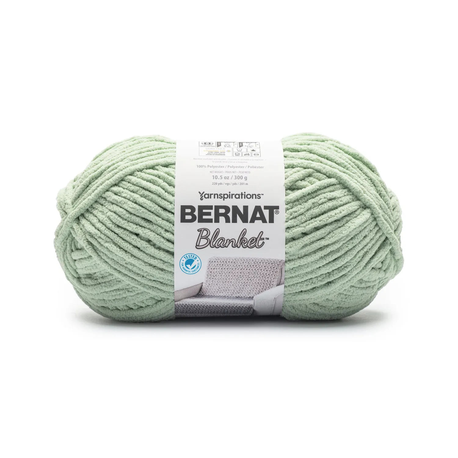 Bernat Blanket Wolle 300g Chenillegarn super bulky
